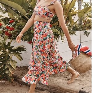 Rifle Paper Co x Summersalt Beach to Brunch Skirt